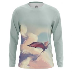 Long sleeve Dragon in te Sky Art Paint Mythology Idolstore - Merchandise and Collectibles Merchandise, Toys and Collectibles 2