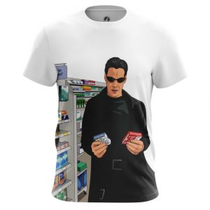 T-shirt Neo Matrix Blue Red Pills Pharmacy Fun Idolstore - Merchandise and Collectibles Merchandise, Toys and Collectibles 2