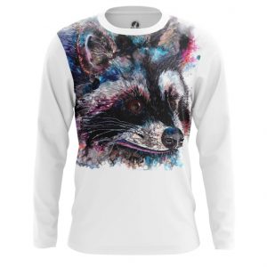 Collectibles Long Sleeve Raccoon Art Picture