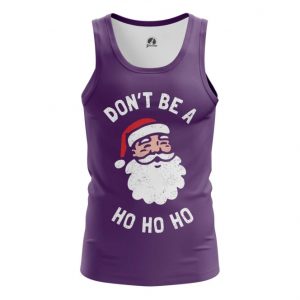 Tank Dont be a hoHoho Santa Pop-art Christmas Vest Idolstore - Merchandise and Collectibles Merchandise, Toys and Collectibles 2