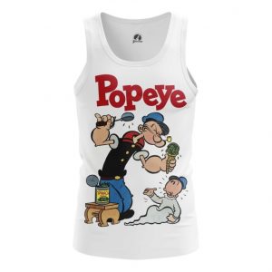 Collectibles Tank Popeye Sailor Art Picture Vest