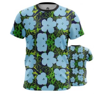 Merchandise T-Shirt Andy Warhol Flowers Artwork Art