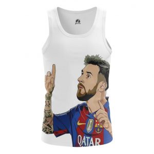 Tank Lionel Messi Illustration Fan art Vest Idolstore - Merchandise and Collectibles Merchandise, Toys and Collectibles 2
