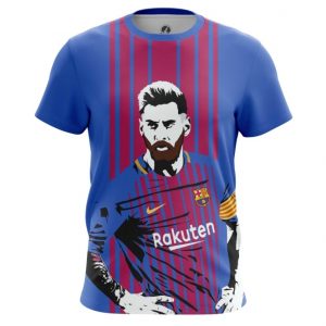 Collectibles Men'S T-Shirt Messi Barcelona Art Illustration