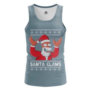 Collectibles Tank Santa Claws Futurama Zoidberg Christmas X-Mas Vest