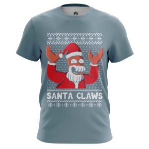 T-shirt Santa Claws Futurama Zoidberg Christmas X-mas Idolstore - Merchandise and Collectibles Merchandise, Toys and Collectibles