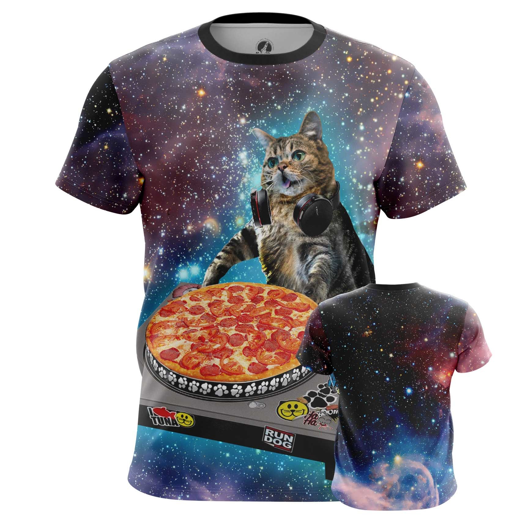 Men's T-shirt DJ Cat Cats Funny Shirt - Idolstore - Merchandise And  Collectibles
