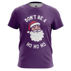 T-shirt Dont be a hoHoho Santa Pop-art Christmas Idolstore - Merchandise and Collectibles Merchandise, Toys and Collectibles