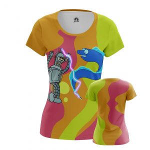 Women’s t-shirt Party Time Futurama Bender Dancing Idolstore - Merchandise and Collectibles Merchandise, Toys and Collectibles 2