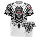Merchandise Men'S T-Shirt Maori Tattoos Print Clothes Pattern