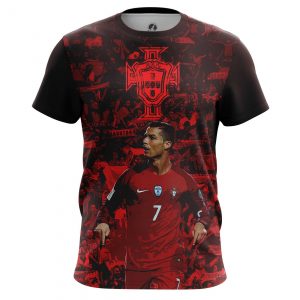 Men’s t-shirt Cristiano Ronaldo Picture Fan art Portugal Idolstore - Merchandise and Collectibles Merchandise, Toys and Collectibles