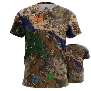T-shirt Heroes of might and Magic 3 Map World Inspired Idolstore - Merchandise and Collectibles Merchandise, Toys and Collectibles