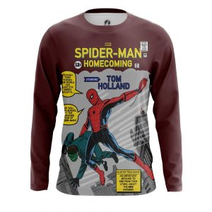 Collectibles Men'S Long Sleeve Amazing Homecoming Spider-Man