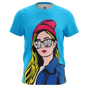T-shirt Pop Gal Girl Hipster Pop Art Illustration Inspired Idolstore - Merchandise and Collectibles Merchandise, Toys and Collectibles
