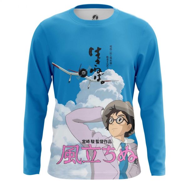 KEIJU Wind rises t-shirts Lsize-