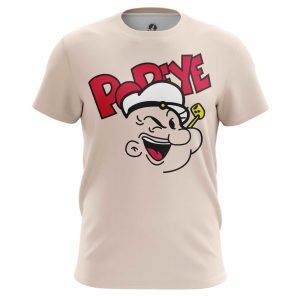 Men’s t-shirt Popeye Sailor Face Art Idolstore - Merchandise and Collectibles Merchandise, Toys and Collectibles