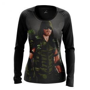 Women’s long sleeve Green Arrow DC Black Idolstore - Merchandise and Collectibles Merchandise, Toys and Collectibles 2