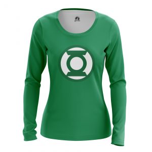 Merchandise Women'S Long Sleeve Green Lantern Logo Lantern Corps