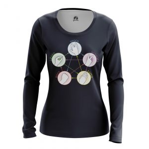 Women’s long sleeve Rock-Spock Big Bang Theory Game Idolstore - Merchandise and Collectibles Merchandise, Toys and Collectibles 2