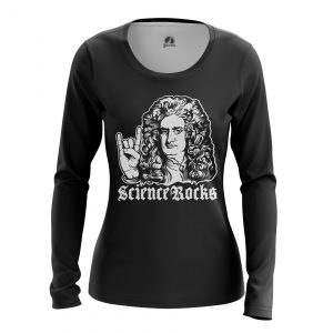 Women’s long sleeve Science Rocks Isaac Newton Portait Idolstore - Merchandise and Collectibles Merchandise, Toys and Collectibles 2