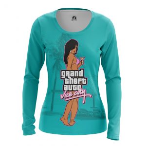 Merchandise Women'S Long Sleeve Grand Theft Auto Vice City