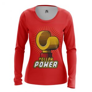 Women’s long sleeve Yellow Power Lego Hand Idolstore - Merchandise and Collectibles Merchandise, Toys and Collectibles 2