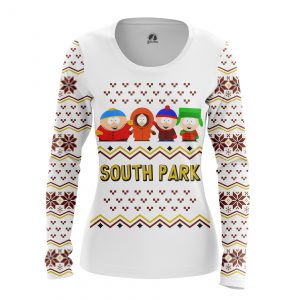 Merch Women'S Long Sleeve South Park Christmas Pattern