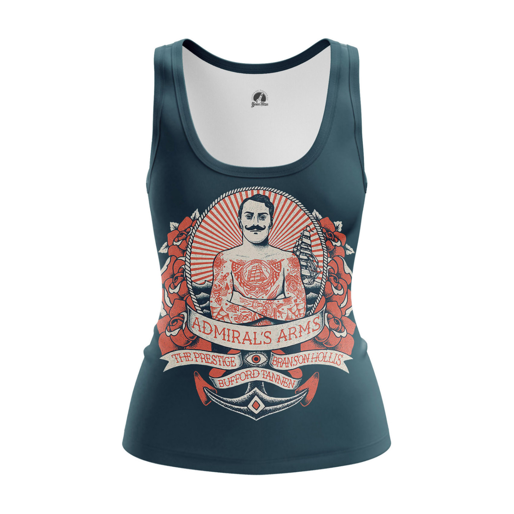 Women’s tank Admirals arms Vest Idolstore - Merchandise and Collectibles Merchandise, Toys and Collectibles 2