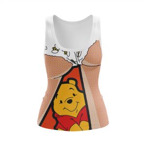 Women’s tank Dat bees Winnie Pooh Disney Pop Art Vest Idolstore - Merchandise and Collectibles Merchandise, Toys and Collectibles 2