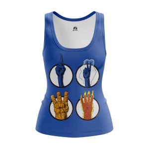 Merch Women'S Tank Fantastic 4 Marvel Vest