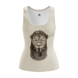Women’s t-shirt Hippie Lion Animals Lions Hippie Lion Idolstore - Merchandise and Collectibles Merchandise, Toys and Collectibles