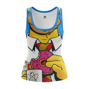 Women’s tank Homer Simpsons Homer Vest Idolstore - Merchandise and Collectibles Merchandise, Toys and Collectibles 2