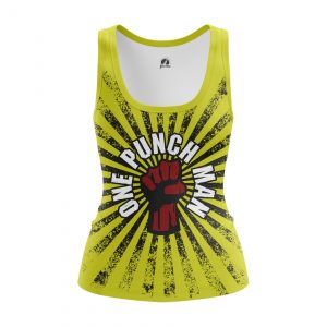 Merchandise Women'S Tank One Punch Man Yellow Sleevless Vest