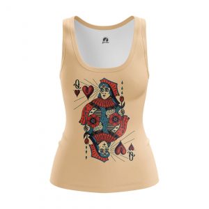 Merchandise Women'S Tank Queen Card Gamess Vest
