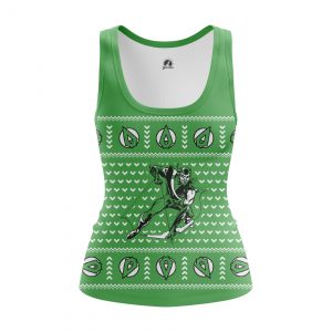 Collectibles Women'S Tank Christmas Arrow Xmas Green Vest