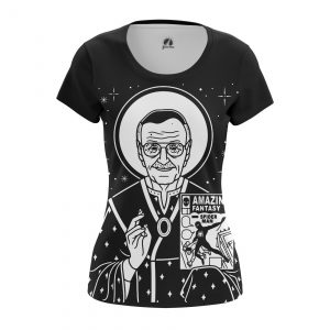 Women’s t-shirt Amazing Lee Stan Marvel Saint Idolstore - Merchandise and Collectibles Merchandise, Toys and Collectibles 2