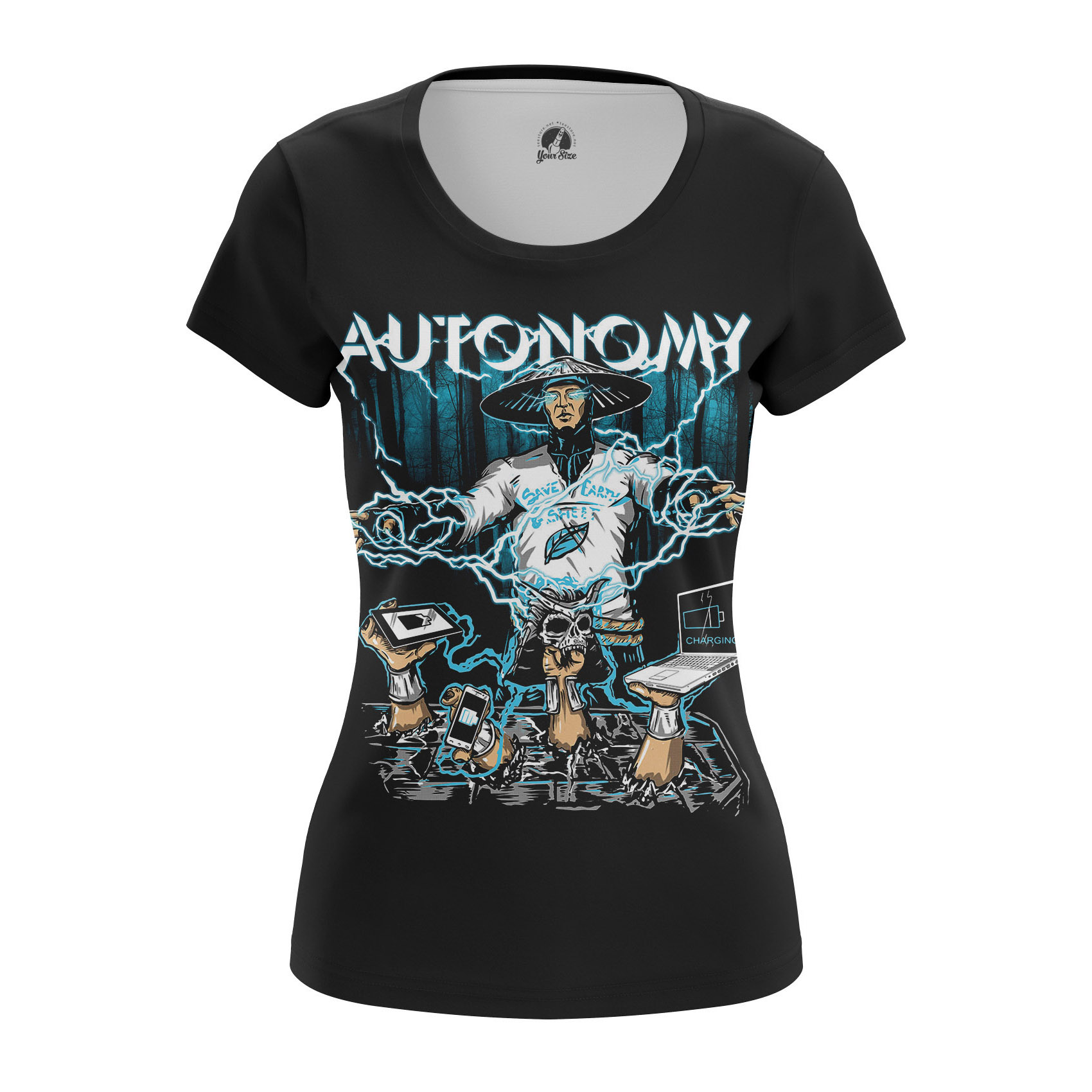 Merchandise Women'S Tank Autonomy Raiden Mortal Kombat Vest