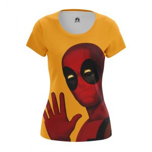 Women’s long sleeve Deadpool Hello Yellow Idolstore - Merchandise and Collectibles Merchandise, Toys and Collectibles