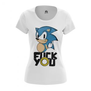 Merchandise Women'S T-Shirt Fock You Hedgehog Sonic Sega