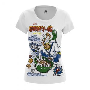 Merchandise Women'S T-Shirt Jims Cereal Sega Games Earthworm Jim