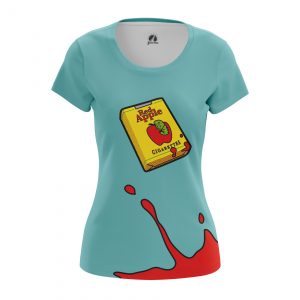 Merchandise Women'S T-Shirt Red Apple Cigarettes Tarantino Movie