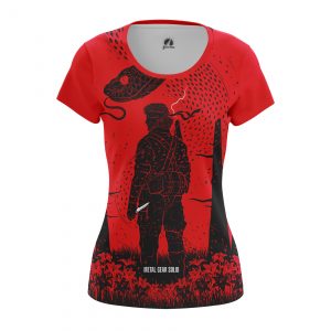 Women’s t-shirt Solid Snake Metal Gear Solid Idolstore - Merchandise and Collectibles Merchandise, Toys and Collectibles 2