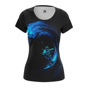 Women’s t-shirt Space Surfer Astronaut Idolstore - Merchandise and Collectibles Merchandise, Toys and Collectibles 2