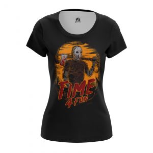 Merch Women'S T-Shirt Jason Friday 13Th Black