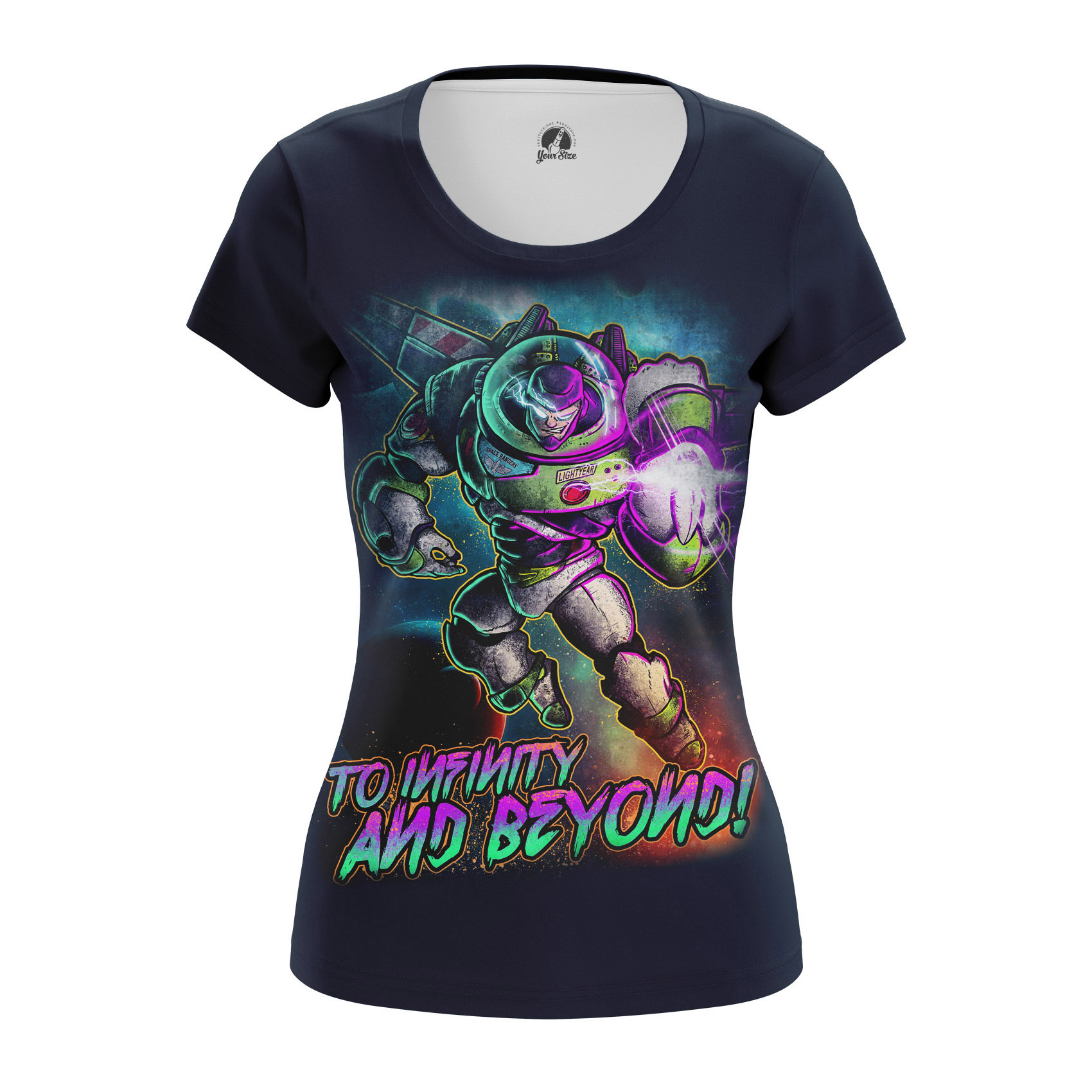 Merch Women'S T-Shirt To Infinity And Beyond Buzz Light Year
