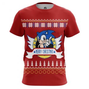 Men’s t-shirt Sonic sonic hedgehog X-mas Christmas Special Idolstore - Merchandise and Collectibles Merchandise, Toys and Collectibles