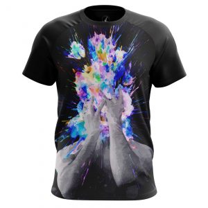 Men’s t-shirt Head blow Space Universe Idolstore - Merchandise and Collectibles Merchandise, Toys and Collectibles 2