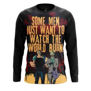 Merchandise Men'S Long Sleeve Watch World Burn Edward Blake Watchmen Joker