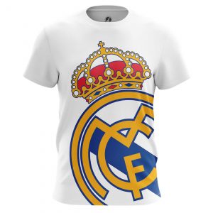 Real Madrid Men’s t-shirt FC White Idolstore - Merchandise and Collectibles Merchandise, Toys and Collectibles