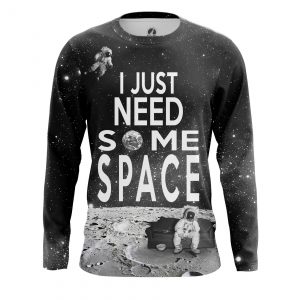 Collectibles Men'S Long Sleeve Need Space Moon Universe